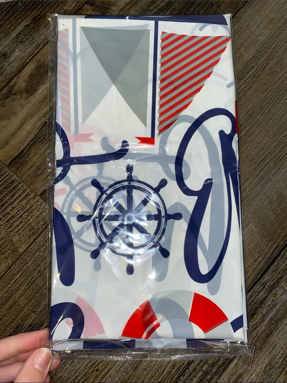 Ahoy It’s a Boy Nautical Party Tableware Set - Red, Navy & White set of 24